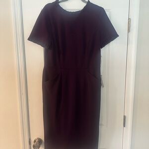 Elegant Plum Dress